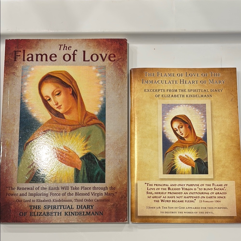 The Flame of Love Spiritual Diary Book Set